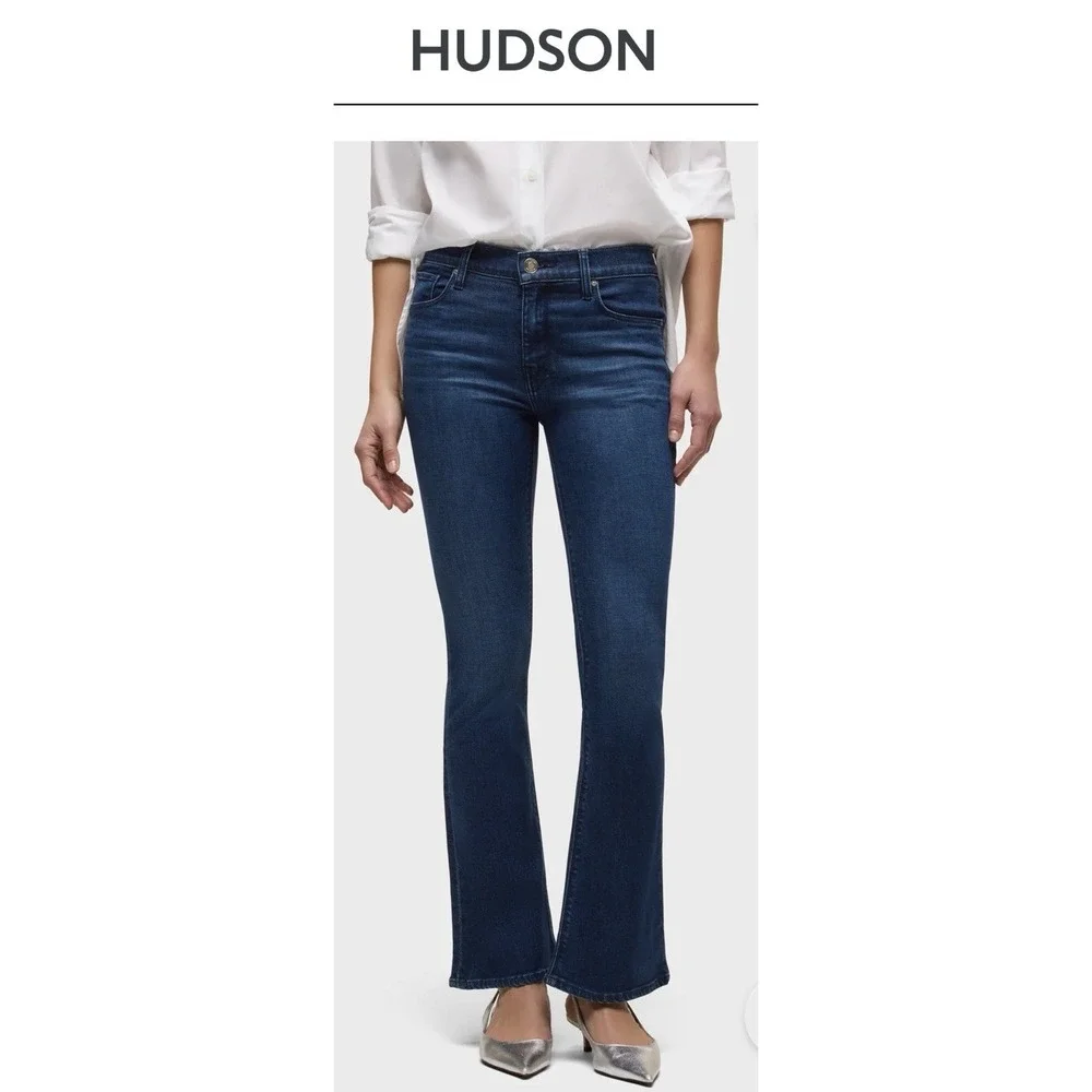 Hudson Nico Mid-Rise Bootcut Barefoot Women's Jean‎ Size 25 NWT Revival